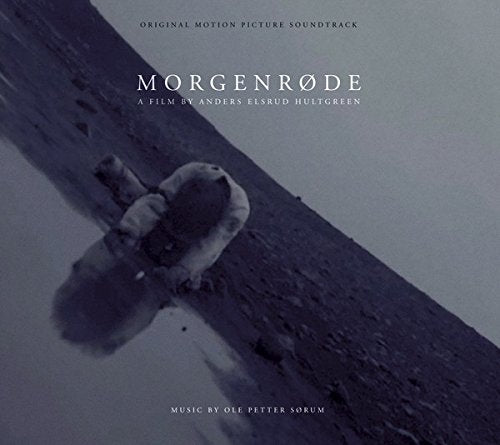 CD cover for "Morgenrøde" soundtrack, featuring a figure on a snowy slope.