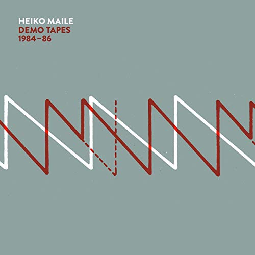 CD cover for “Maile Heiko - Demo Tapes 1984-86” with abstract lines.