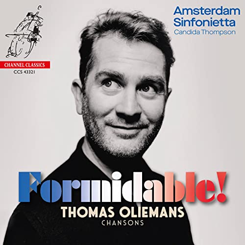 CD cover featuring a portrait of Thomas Oliemans and the word "Formidable!".
