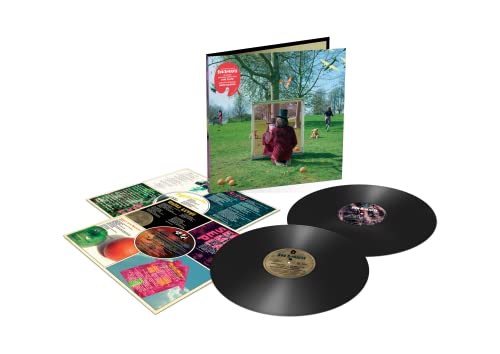 Syd Barrett vinyl record with album cover featuring a person in a park.