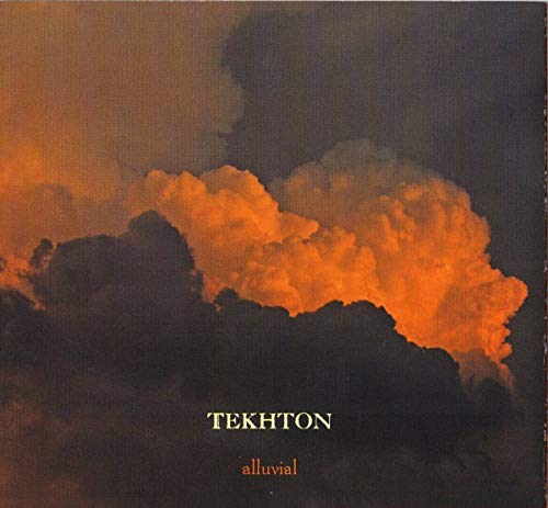 CD cover with dark, cloudy sky and orange, textured formations.