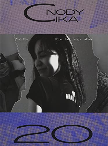 Album cover for Nody Cika’s “20” featuring a portrait of a young woman.
