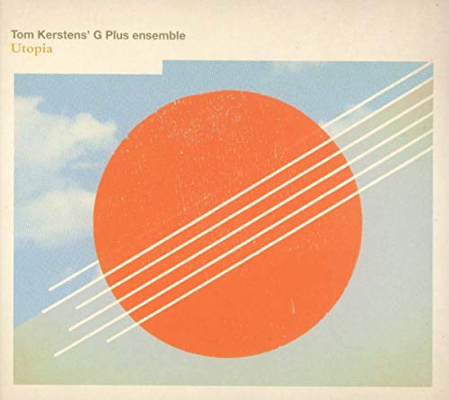 CD cover: orange circle with white lines over a blue sky.