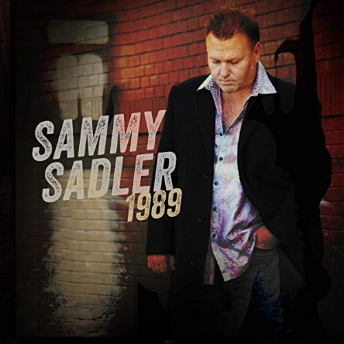 CD cover for Sammy Sadler’s “1989” album, featuring a man in a suit.
