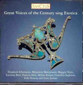 "CD cover featuring ornate, turquoise-adorned crown on blue background with artist names listed."