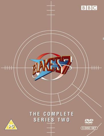 Blake's 7 Series 2 DVD cover with logo and targeting reticle.