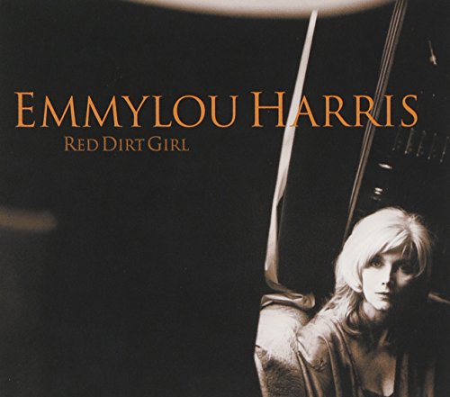 "CD cover of Emmylou Harris' 'Red Dirt Girl' with a woman holding a cello."