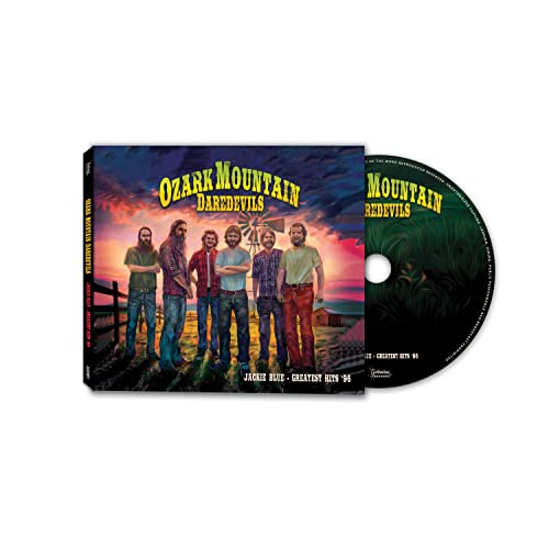 CD case and disc for Ozark Mountain Daredevils’ “Jackie Blue” album.