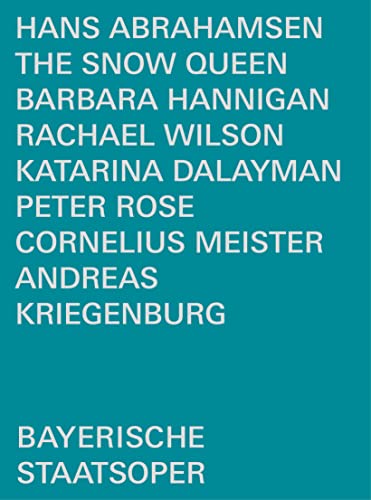 DVD cover for "The Snow Queen" featuring cast names in white text.