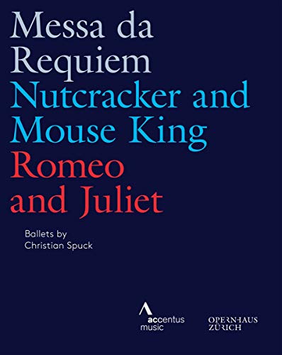 Blu-ray cover for ballets by Christian Spuck: *Messa da Requiem* and more.