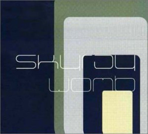 CD cover for Skyray’s “Womb” with abstract geometric shapes and text.