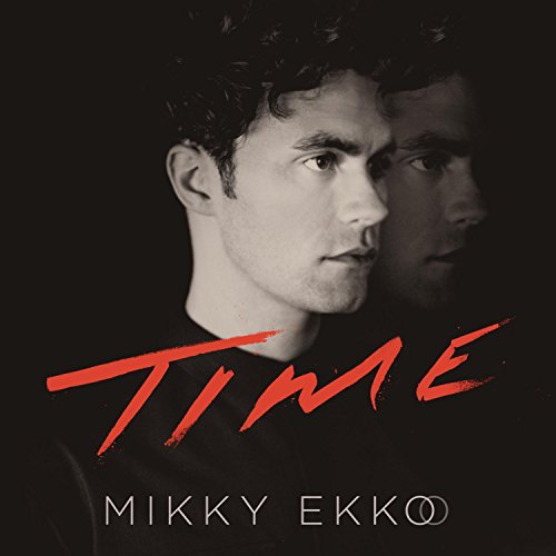 CD cover for Mikky Ekko’s “Time” featuring a portrait of the artist.