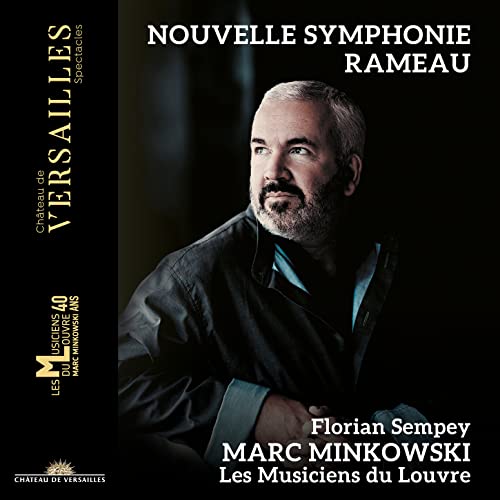 CD cover featuring portrait of Marc Minkowski and text "Nouvelle Symphonie.