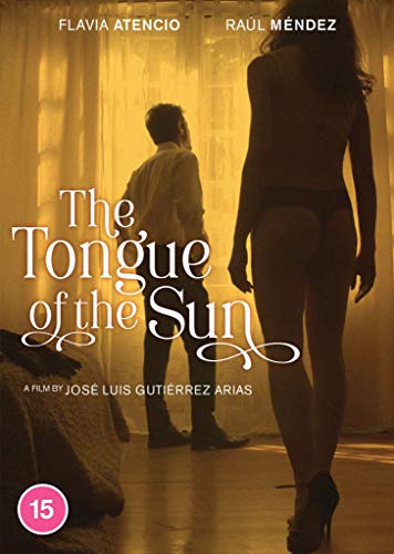 DVD cover for "The Tongue of the Sun" with silhouetted man and woman.