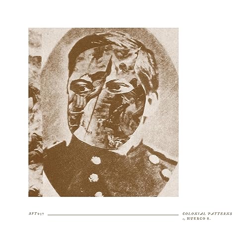Sepia-toned portrait of a man with a fragmented, distorted face.