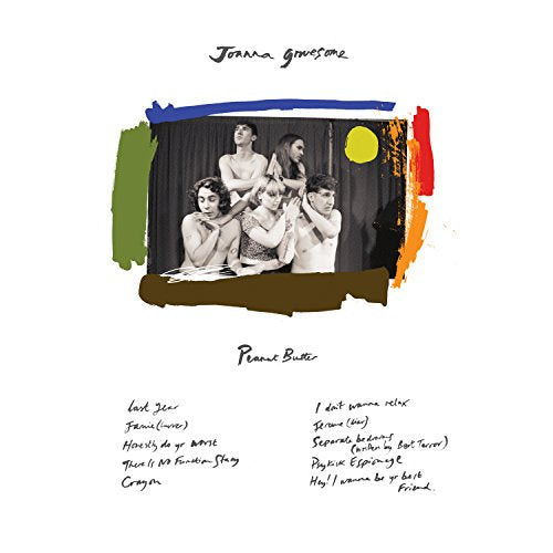 CD cover for Joanna Gruesome’s “Peanut Butter” featuring a band photo.