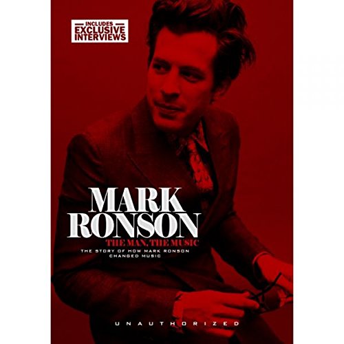 DVD cover featuring Mark Ronson with red tint, holding headphones, and wearing a suit.