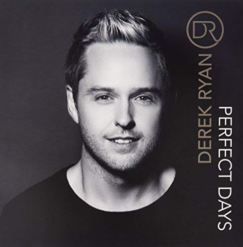 Black and white portrait of Derek Ryan, album cover "Perfect Days".