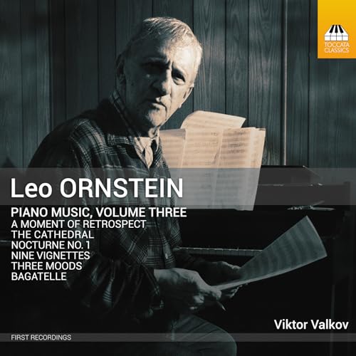CD cover featuring pianist Viktor Valkov and sheet music.