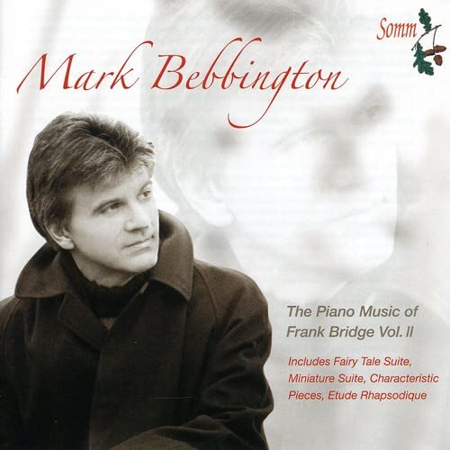 CD cover featuring portrait of pianist Mark Bebbington in a coat.