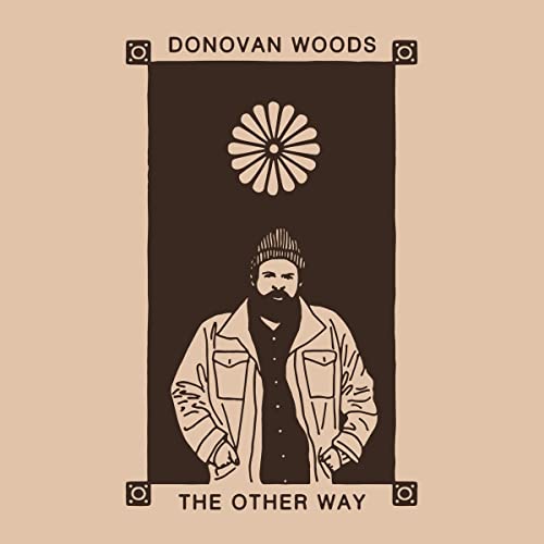 Album cover for Donovan Woods’ “The Other Way” featuring a portrait.