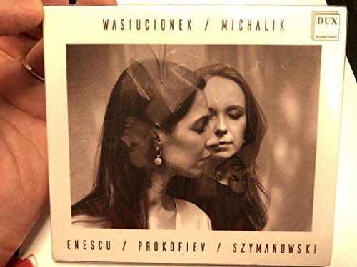 CD cover with a sepia-toned double exposure image of a woman and man.