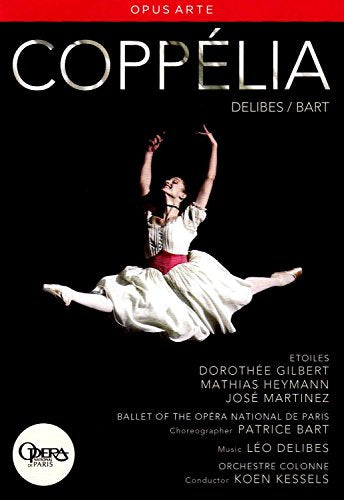 DVD cover featuring a ballerina in a white dress leaping against a dark background.