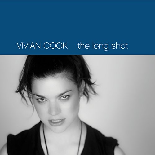 CD cover featuring a black-and-white portrait of Vivian Cook with dark hair.