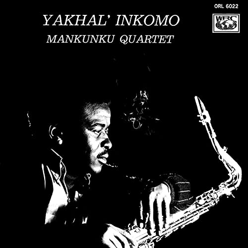 Black and white album cover featuring a saxophonist playing his instrument.