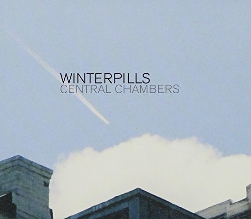 CD cover for Winterpills’ “Central Chambers” with a cloudy sky image.