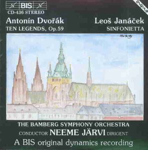 "CD cover featuring a watercolor painting of a cathedral on a black background."