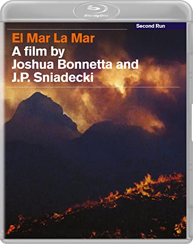 Blu-ray cover for "El Mar La Mar" featuring mountains and stormy sky.