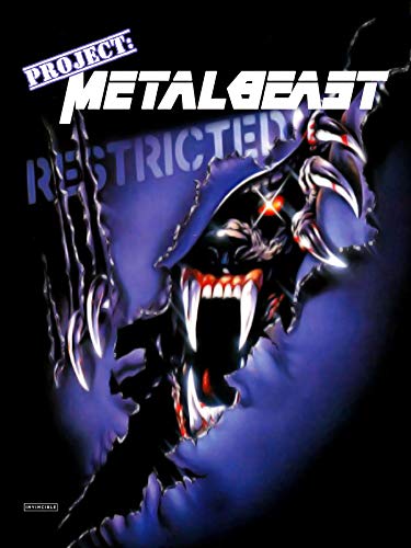 DVD cover for "Project: Metalbeast" featuring a snarling, clawing beast.