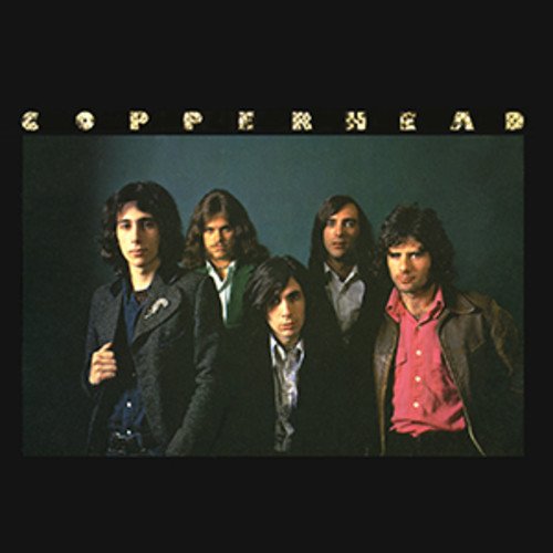 Copperhead album cover featuring a group portrait of five young men.