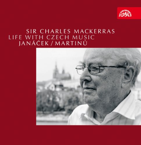 Red CD cover with black-and-white photo of a man and white text.
