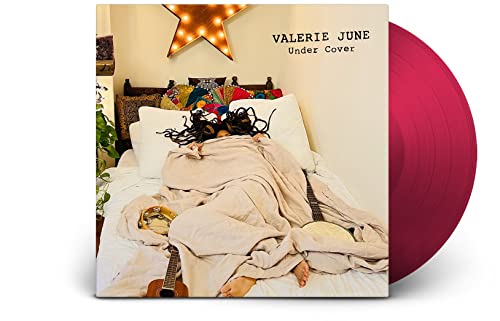 Album cover for Valerie Juneās āUnder Coverā with a person in bed.