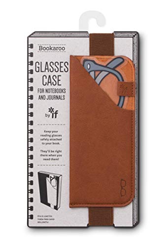 IF Bookaroo Glasses Case for Notebooks/Journal/Elasticated Glasses Pouch 530 g