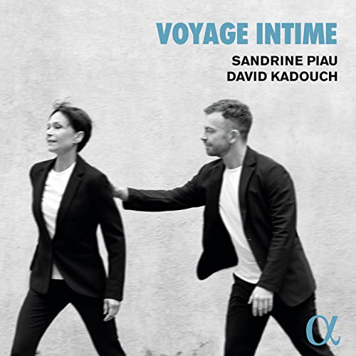 CD cover featuring portraits of Sandrine Piau and David Kadouch.