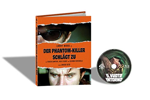 Blu-ray cover for “L´ Assassino Fantasma” featuring a man in sunglasses.