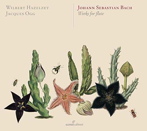 CD cover with botanical illustrations of cacti and flowers on beige background.