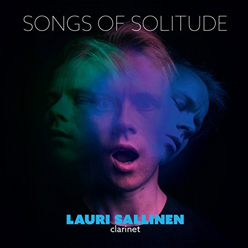 Album cover with a man and multiple exposures, on a black background.