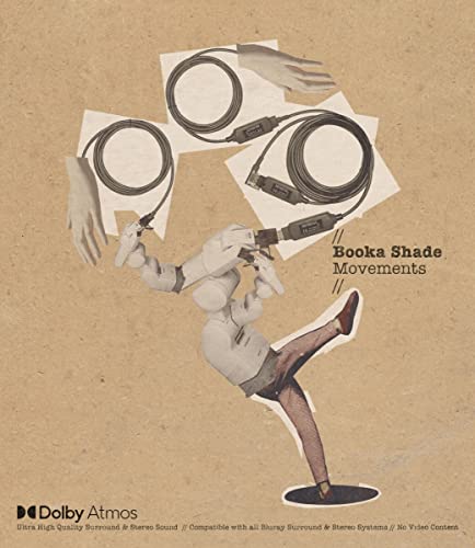 Blu-ray cover for Booka Shade’s “Movements” with collage of hands and cables.