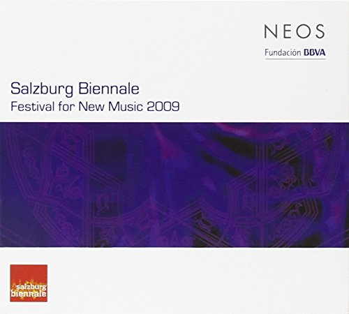 "CD cover with purple abstract pattern, white borders, and logos."