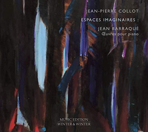 "CD cover featuring abstract, dark painting with white text."