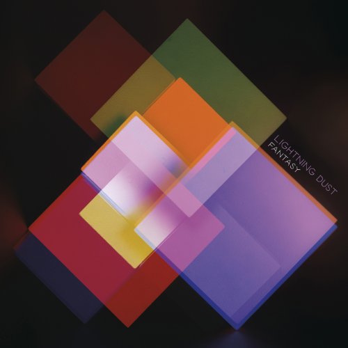 CD cover with overlapping translucent squares in red, orange, green, and purple.
