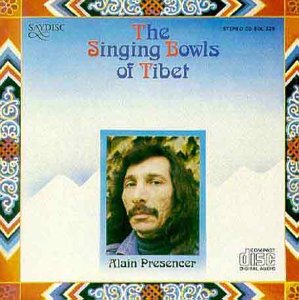 CD cover featuring a portrait of Alain Preseneer and mountain imagery.