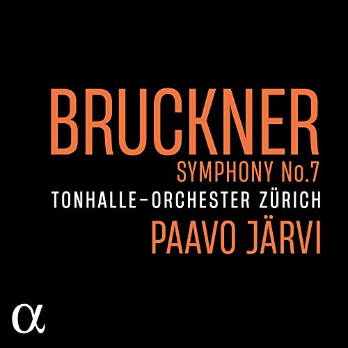 CD cover: "Bruckner Symphony No. 7" by Tonhalle-Orchester Zürich.