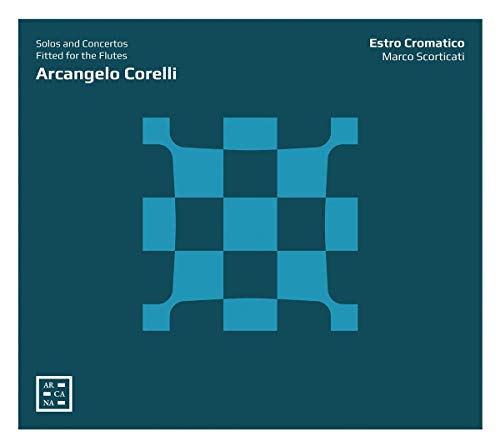 Dark teal CD cover with blue geometric design and white text.