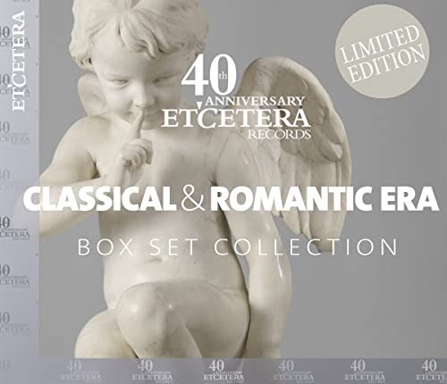 CD cover: cherub statue, "40th Anniversary Classical & Romantic Era" text.