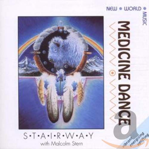 CD cover: bison head with feathered headdress over mountain landscape.